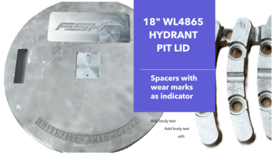 18" WL4865 Hydrant Pit Lid